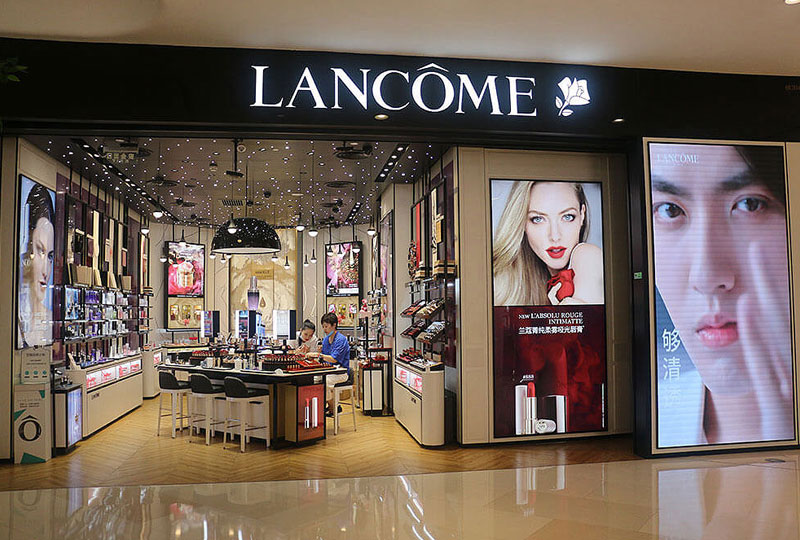 店铺装修LANCOME专卖