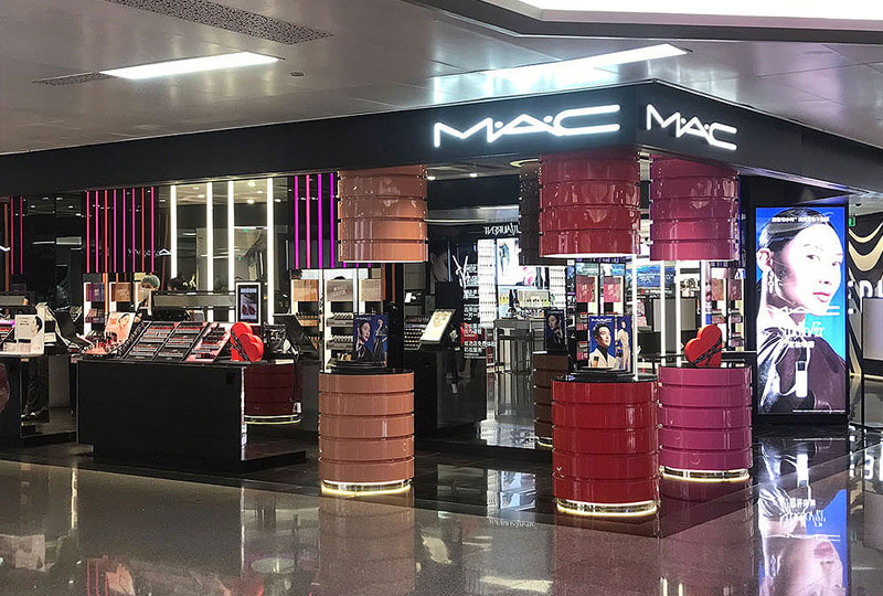 连锁店装修MAC专柜